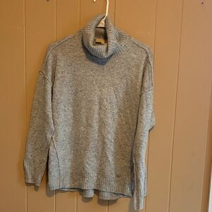 Michael Kors Light Gray Turtleneck Sweater